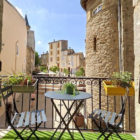 Joli Appartement De Charme Renove En Centre Ville Aubenas Exterior foto
